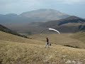 Paraglider Start, Castelluccio 2006