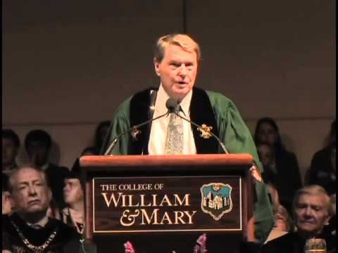 Commencement 2012: Jim Lehrer's keynote remarks (complete)