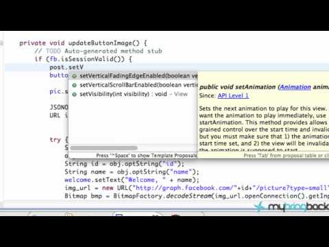 Wall Post - http://www.mybringback.com Facebook SDK for Android 9 - Make a Simple Wall Post In this Facebook tutorial we will make a simple wall post. We will eventually...