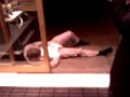 paul freeman at glenn's wedding stuck in an automatic door