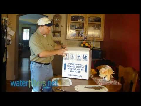 how to drain ro tank