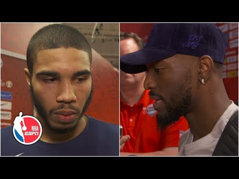 Video: Kemba Walker and Jayson Tatum speak after Team USA's win vs. Czech Republic | 2019 FIBA World Cup