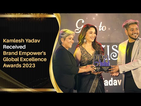 Global Excellence Award 2023 | Kamlesh Yadav Wins | Makeup Artist in Delhi NCR | Brand Empower Award