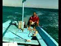 Small fishing boat 20 knots wind at Zafarana 13-6-08