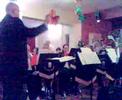 shrewton silver band performing chestnuts roasting on a open fire