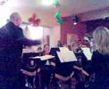 shrewton silver band performing chestnuts roasting on a open fire