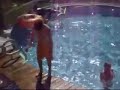 BackYard Pool BackFlips With my cusins
