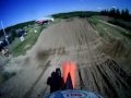 KTM 250sx mx helmet cam - Bay Racing Motocross with crash