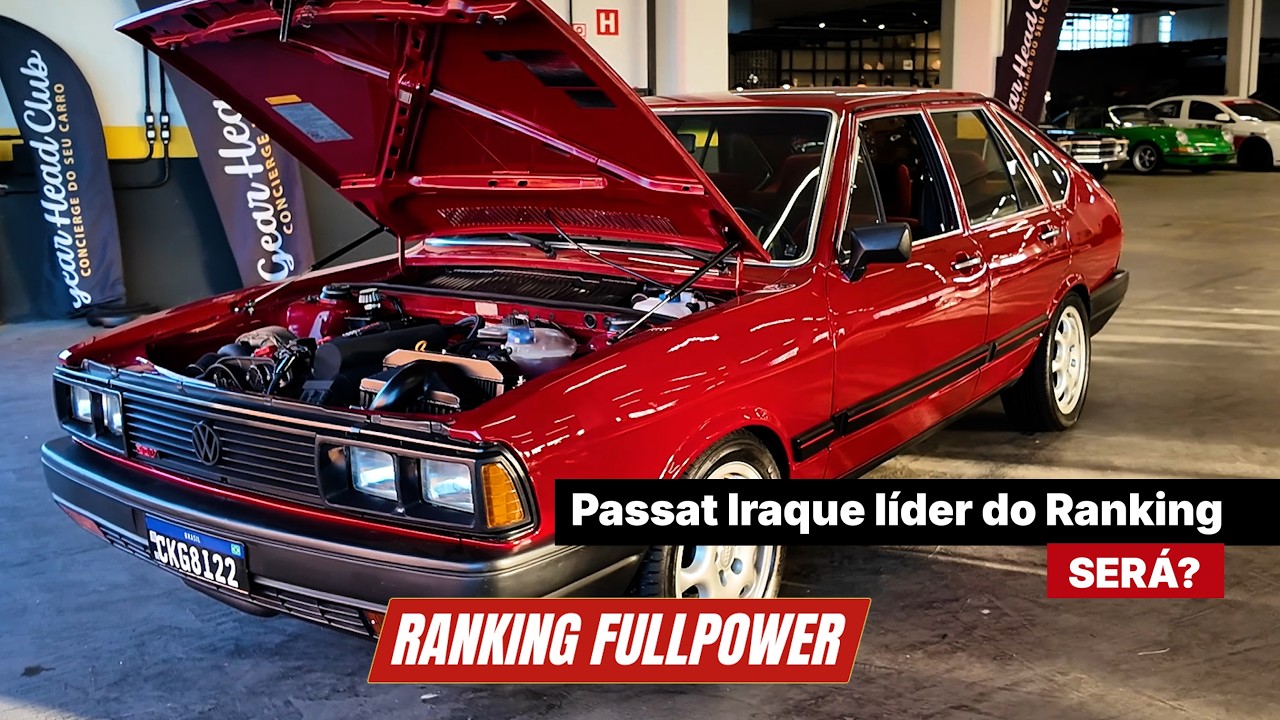 Passaudi?! Temos! O "Iraque" era exportado em troca de petróleo, mas esse está zero e com motor Audi