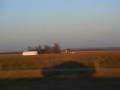 Race with shadow along I-29 (near Elk Point, South Dakota)