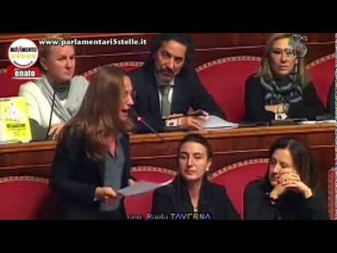 L'intervento del capogruppo M5S al Senato Paola Taverna  durante la seduta per il voto sulla decadenza da Senatore di Silvio Berlusconi.

Segui Senato Cinque Stelle su:
Facebook: http://www.facebook.com/SenatoCinqueStelle
Twitter: http://twitter.com/...