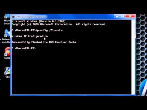 how to perform dns flush