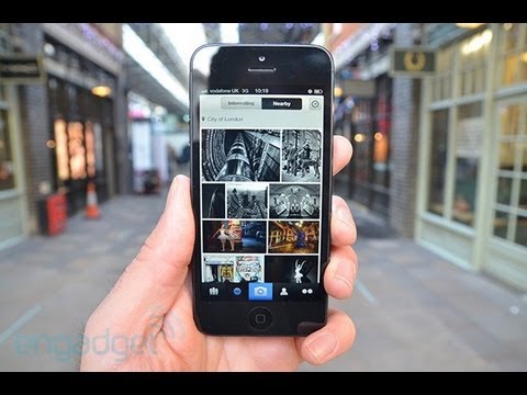 Flickr iOS App - Hands On Review by Engadget