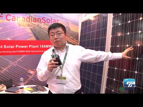 Canadian Solar : Mono-crystalline Silicon Module, Poly-crystalline Module and Solar System