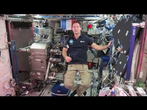 Space Station Crew Member Discusses Life in Space with French TV Network