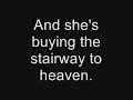 stairway to heaven lyrics by led zeppelin