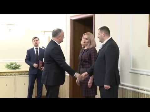 Conducerea ANI a depus jurămîntul în fața Președintelui Republicii Moldova