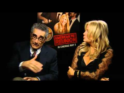 moviesireland - Jennifer Coolidge & Eugene Levy Interview for American Pie Reunion for http://www.Movies.ie.