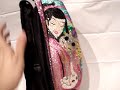 Tokidoki backpack covered in swarovski crystals