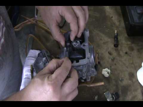 how to remove yz250f carb