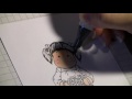 Näytän miten käytän Copic -värejä tumman ruskeiden hiusten värittämiseen. Leimana on Magnolia Tilda. www.paperimaa.blogspot.com