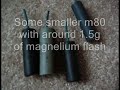 M80 under a bucket