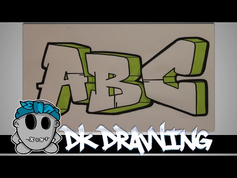 how to draw graffiti letters a-z youtube