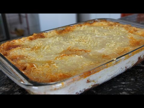Como fazer: Lasanha de carne moída!