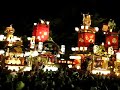沼田まつり祇園祭2009・最終日10　須賀神社みこしと祭ばやし共演２