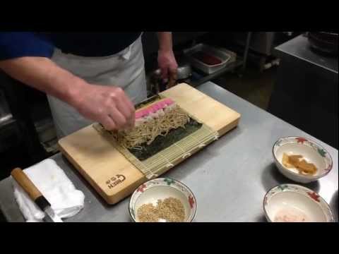 「そば寿司」の作り方