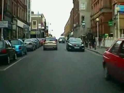 Laoghaire - Drive through video of Dun Laoghaire, Co. Dublin, Republic of Ireland, http://www.vidireland.com.