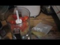 Raw Food Recipe ~ Quick Lunch Peppers Stuffed with Nut Cheese