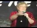 Stand up comedian "Mrs Hughes"..,