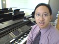 how to play minor chords and last christmas on piano