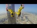 Burj Khalifa Pinnacle BASE Jump - 4K