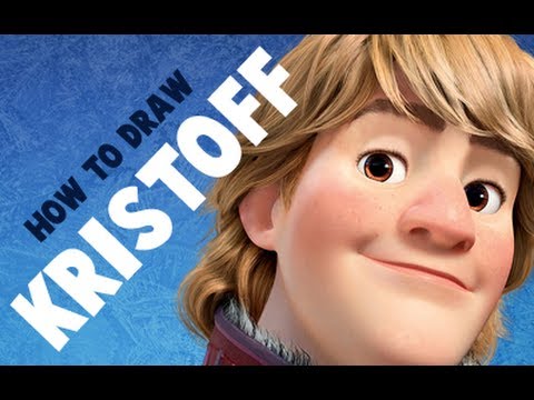 how to draw kristoff