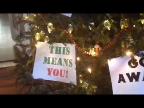 how to keep cat out of christmas tree