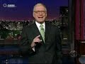 Letterman on McCain Campaign Wreckage, Palin, Great Moments Letterman on McCain Campaign Wreckage, Palin, Great Moments