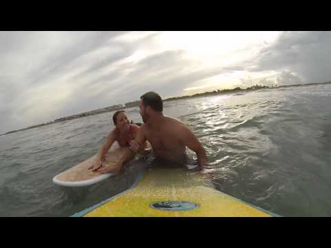 Surfing Jetty Park, Cape Canaveral, Florida
