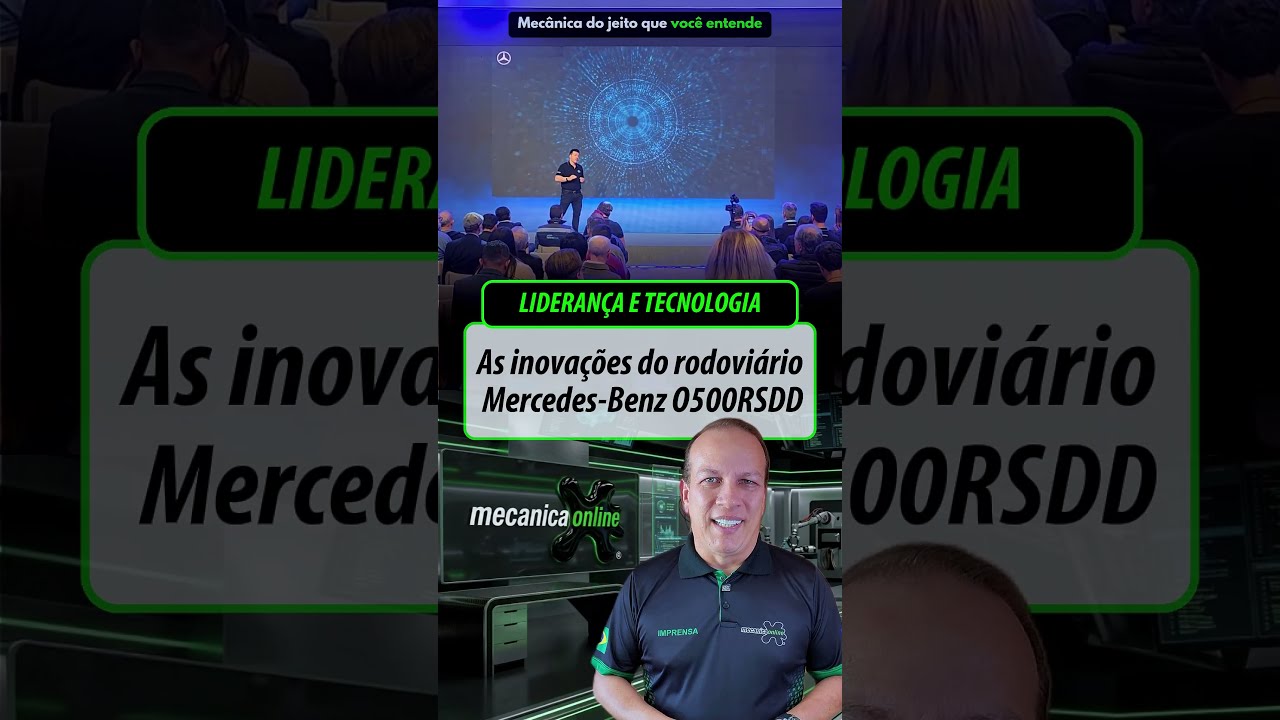 Liderança e Tecnologia: As inovações do rodoviário Mercedes-Benz O500RSDD