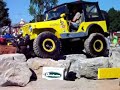 Jeep CJ5 on Rock Crawling Course Jeep Show