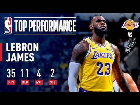 Video: LeBron James Scores 35 & Passes Dirk Nowitzki For Sixth On All-Time Scoring List | October 27, 2018
