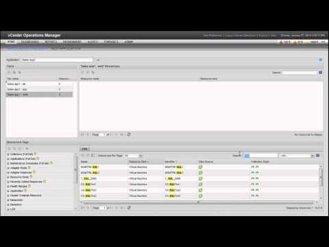 Tech - vC Ops Tech Tip: Overview of how to create an application using the vCenter Operations Manager custom UI. For more vC Ops Tech Tips visit http://www.youtube....