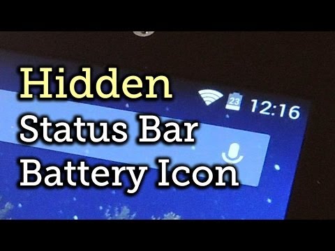 how to display battery percentage in moto g