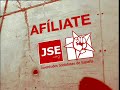 ¡Afíliate! Campaña de Juventudes Socialistas