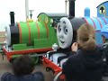 Thomas the Tank Engine races along Brighton Seafront