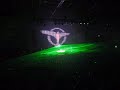 full colour lasershow @ Tiesto Elements of Life SYMA Hungary