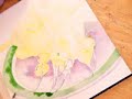 watercolor painting demonstration by lori andrews