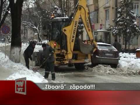 “Zboară” zăpada!!!