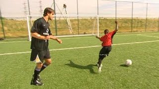 Ruud Van Nistelrooy mit 12-jährigem Danny Welbeck